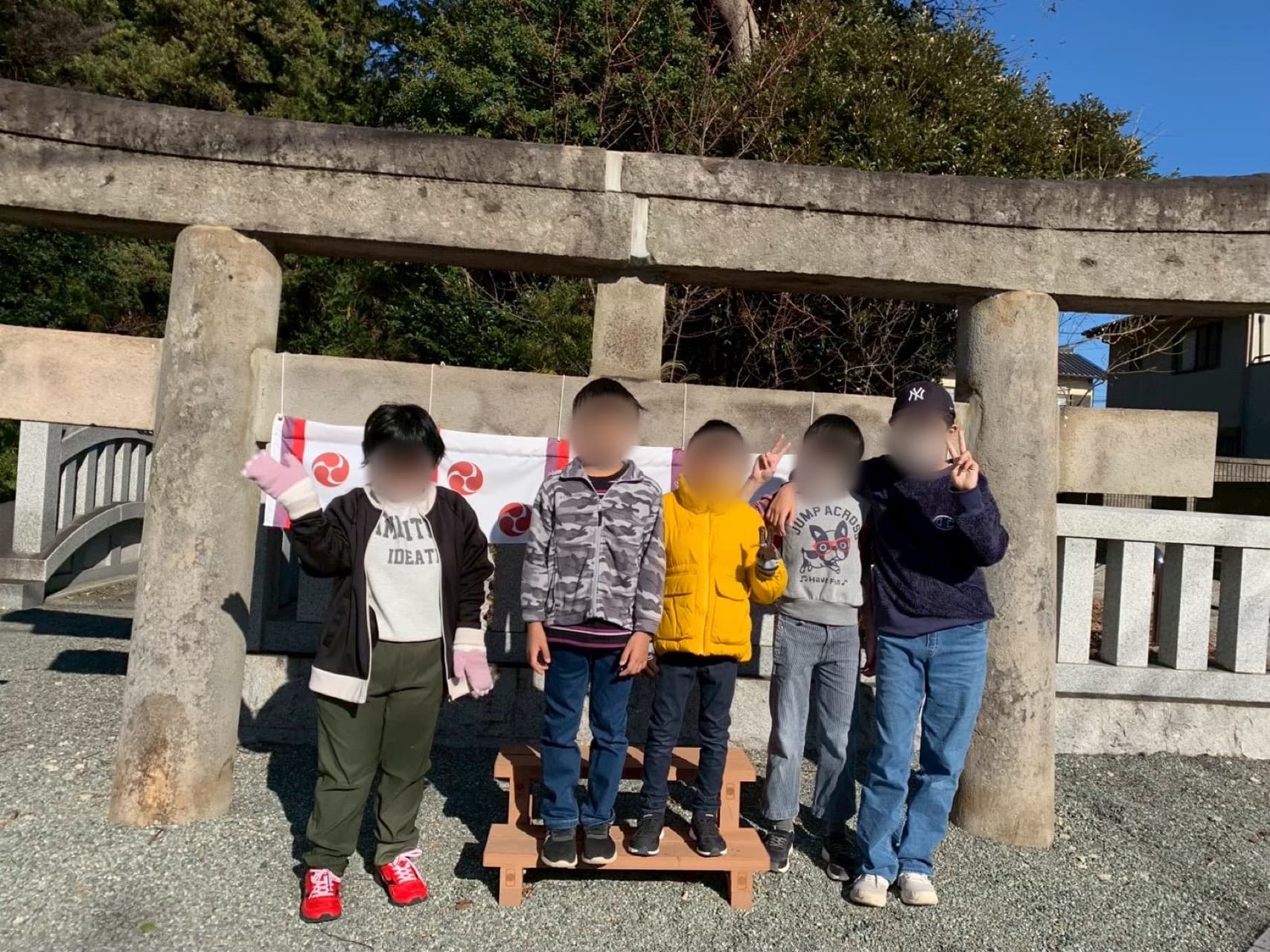 お出かけ活動（神社）